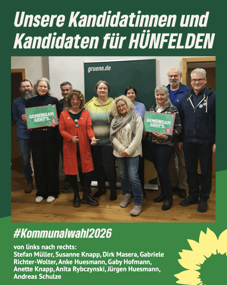 Erste GRÜNE Liste für die Kommunalwahl in BRECHEN